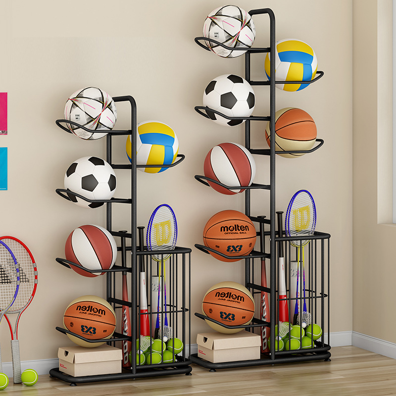 Sports Equipment For Volleyball - Porta Palloni Sportivi Autoportante per Basket,