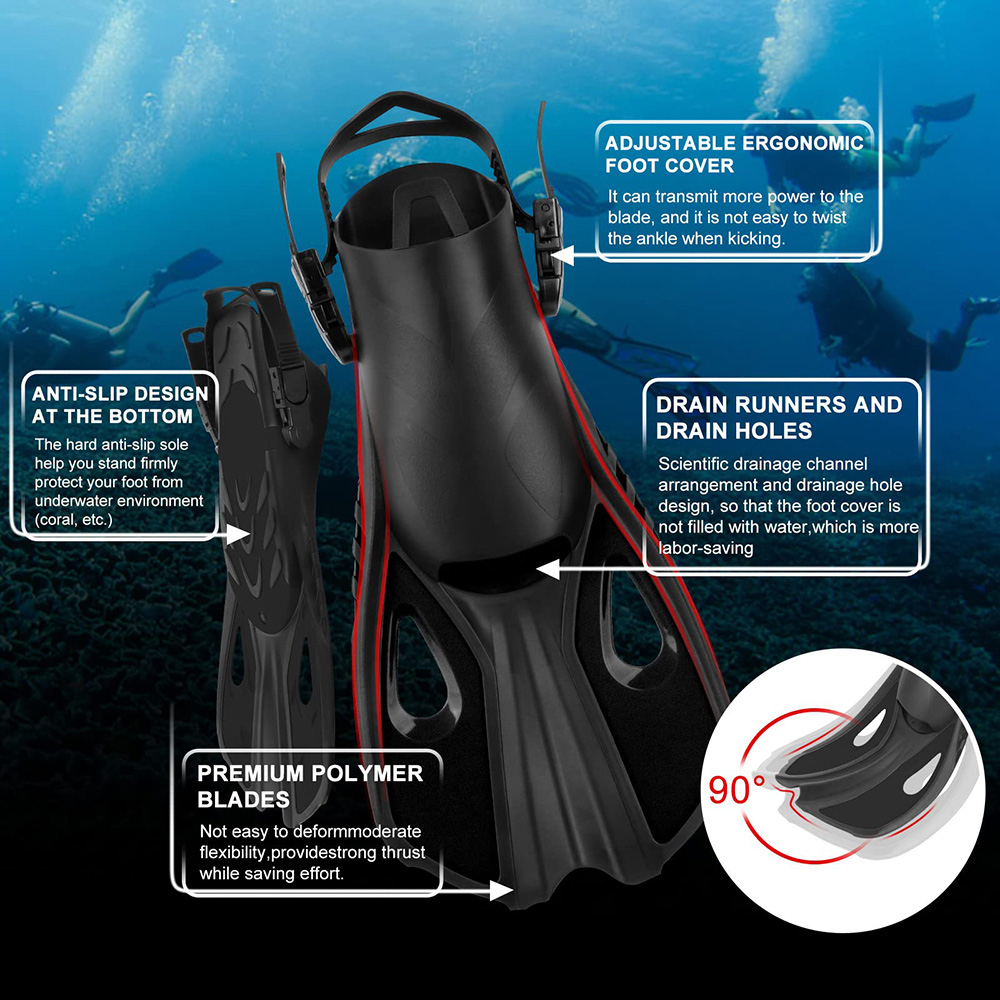 Pinne per snorkeling - Tacco a - Swim Fin Short Blade recensione e prezzo