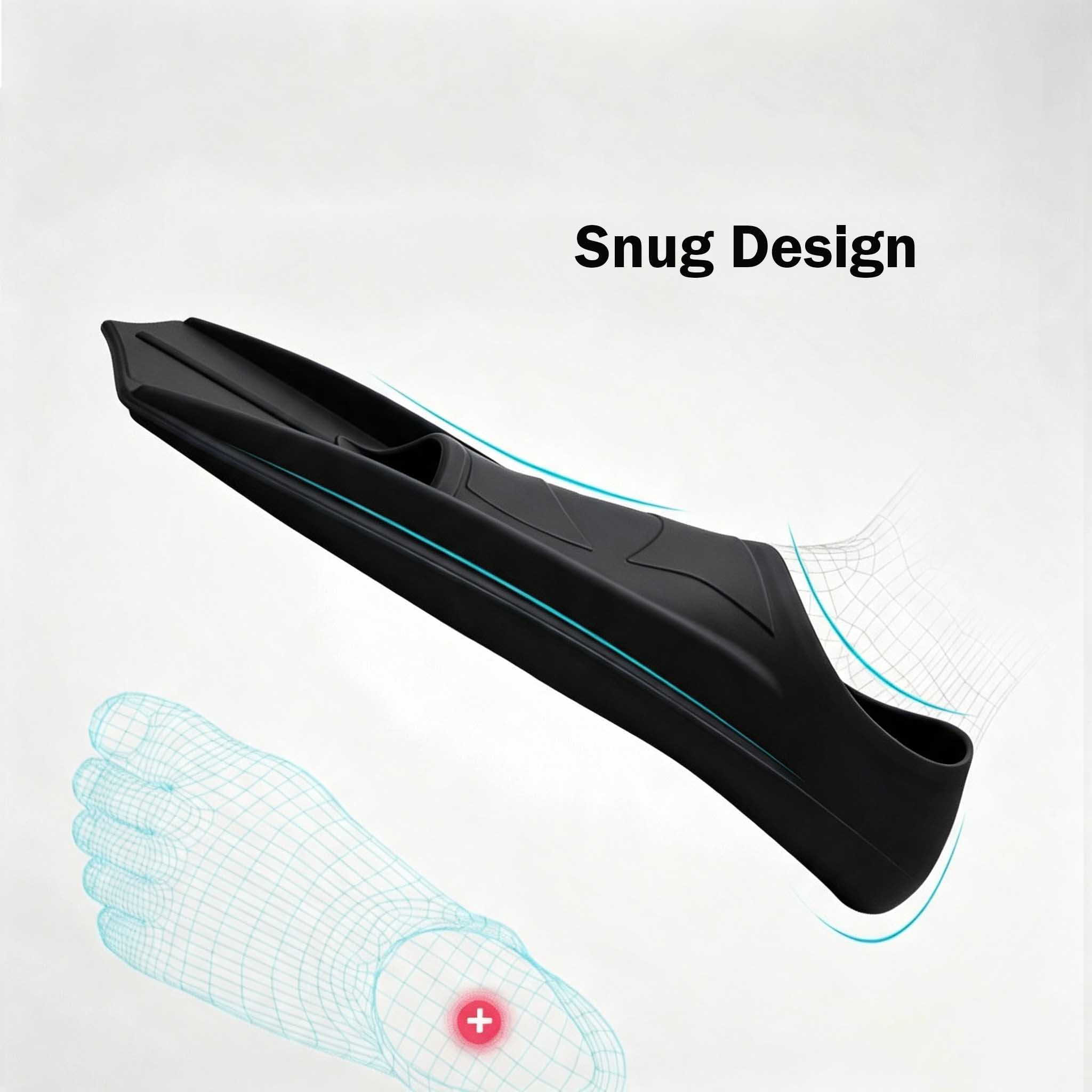 Pinne da Nuoto in Silicone, Pi - Swim Fin Short Blade recensione e prezzo