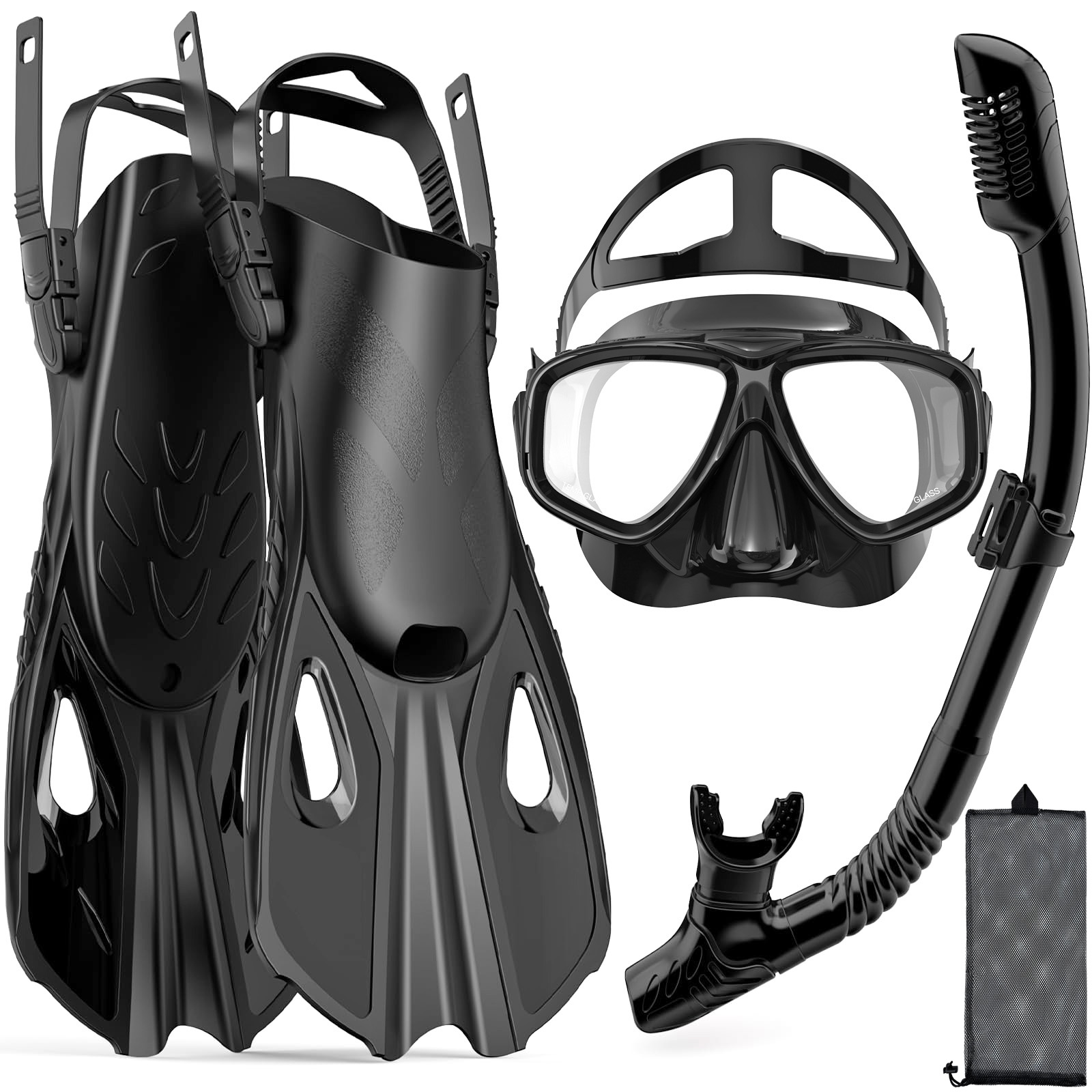 Maschera Pinne Snorkel Set 4 i - Swim Fin Short Blade recensione e prezzo