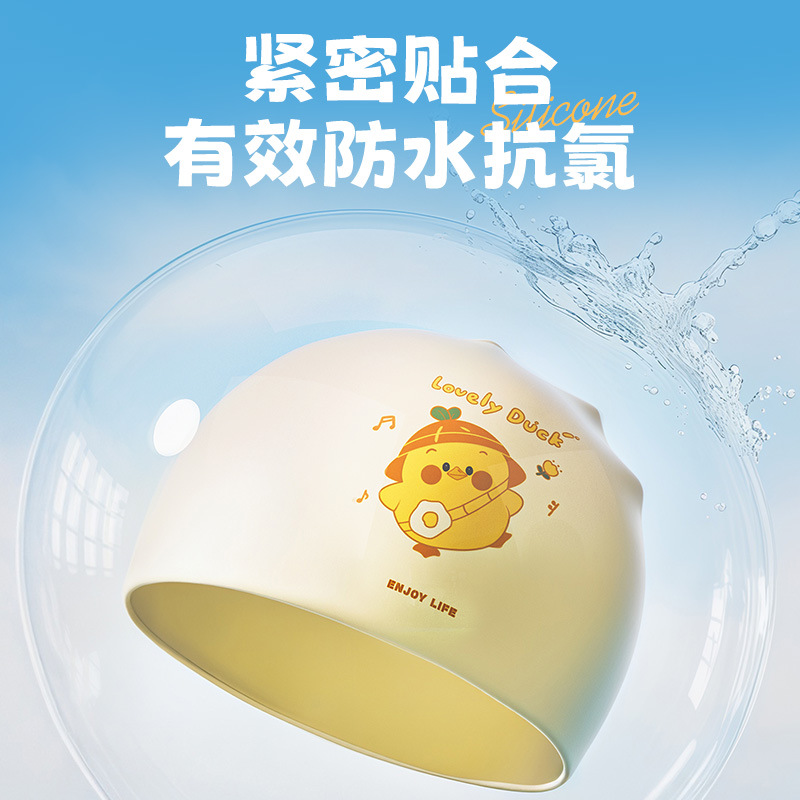 Simpatici cuffie da nuoto per  - Swim Cap Silicone recensione e prezzo