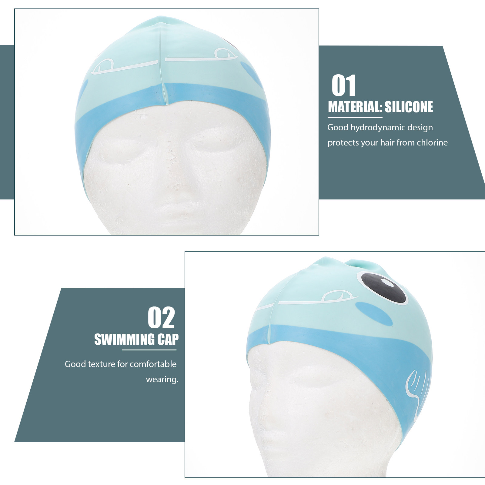 Cuffia da Nuoto in Silicone pe - Swim Cap Silicone recensione e prezzo