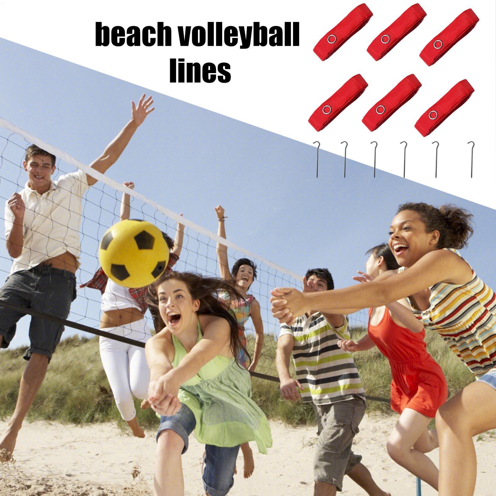 Set di 6 Corde per Beach Volle - Sports Equipment For Volleyball recensione e prezzo