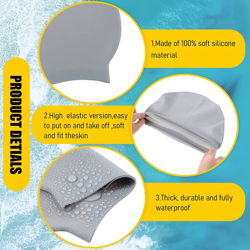 Cuffia da nuoto in silicone co - Swim Cap Silicone recensione e prezzo